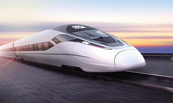 High-speed rail case